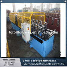 Optimum quality metal roof ridge cap making machine with long life durability